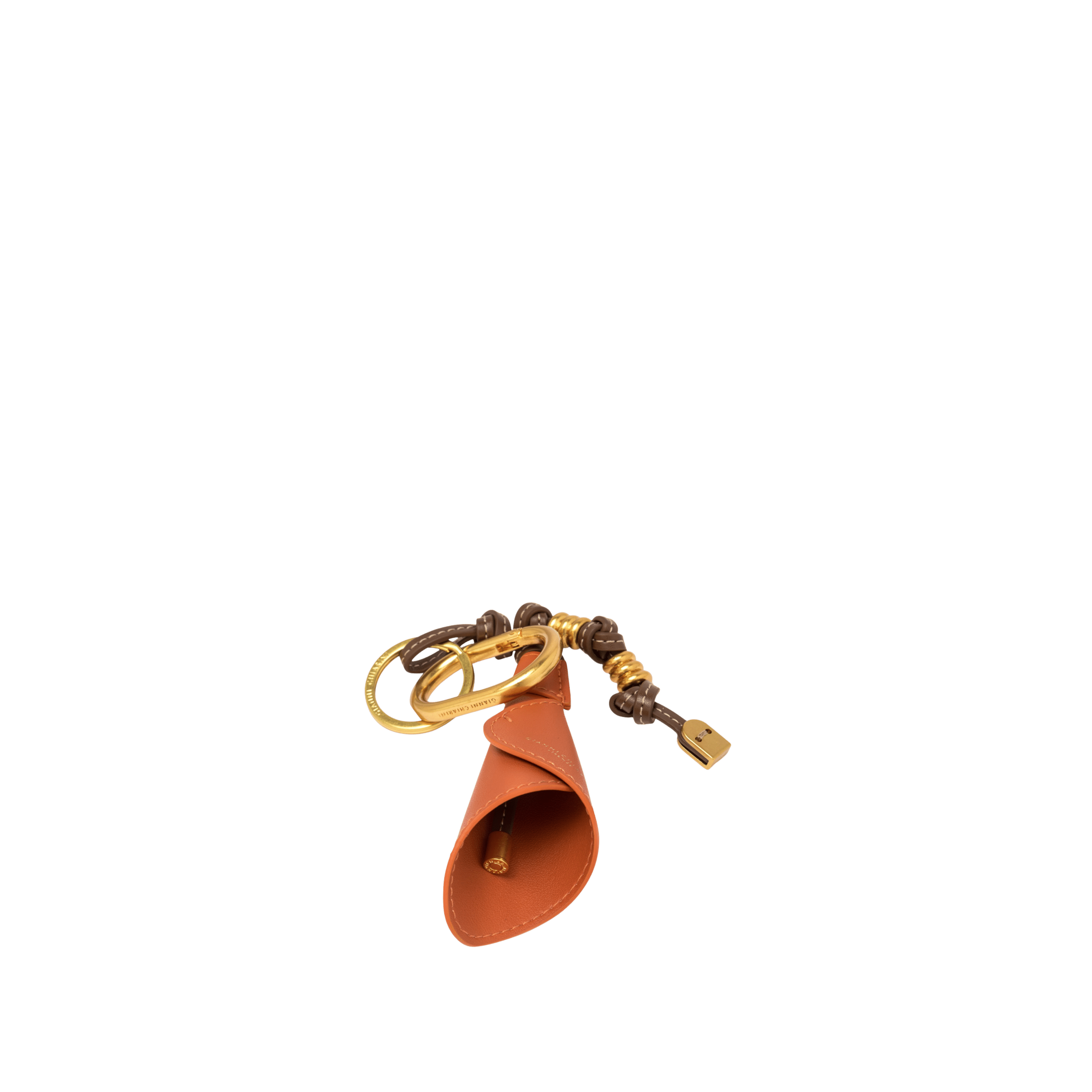 gianni chiarini charm calla bagcharms oranje bp 4it 8t1 t8hqfg