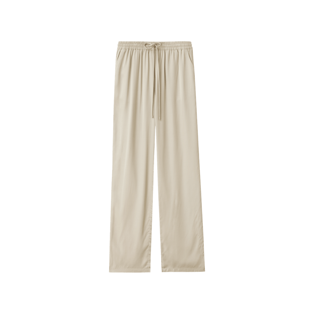 resort finest satin pants broeken beige bp 44y 93b ta1q41