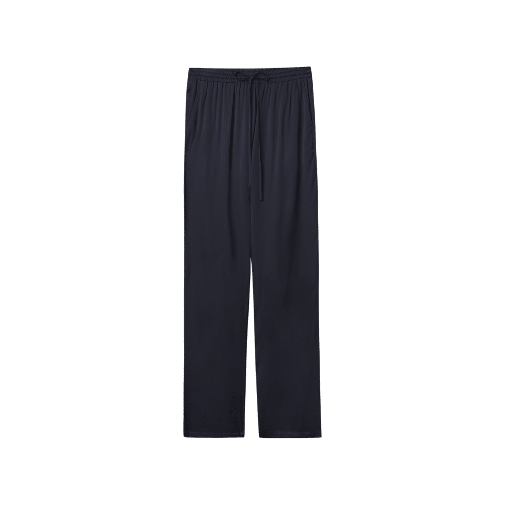 resort finest satin pants broeken blauw bp 44x 93c ta1q55