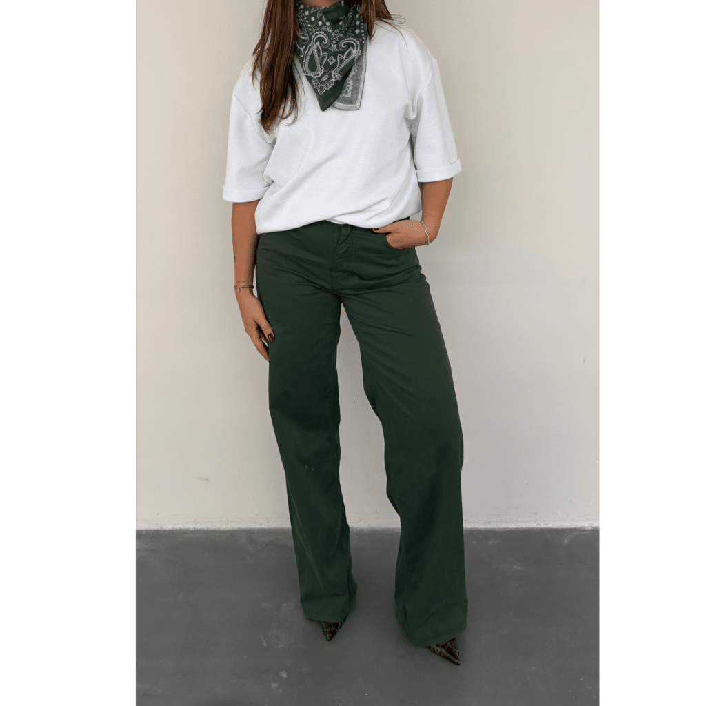 siviglia carmen broeken fluor groen bp 55l afp tmab05
